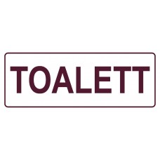Feliratok - Toalett